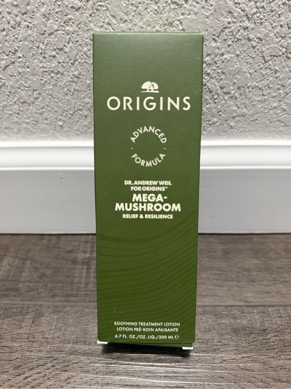 Origins Mega-Mushroom Relief Soothing Treatment Lotion 6.7oz / 200mL Full Size